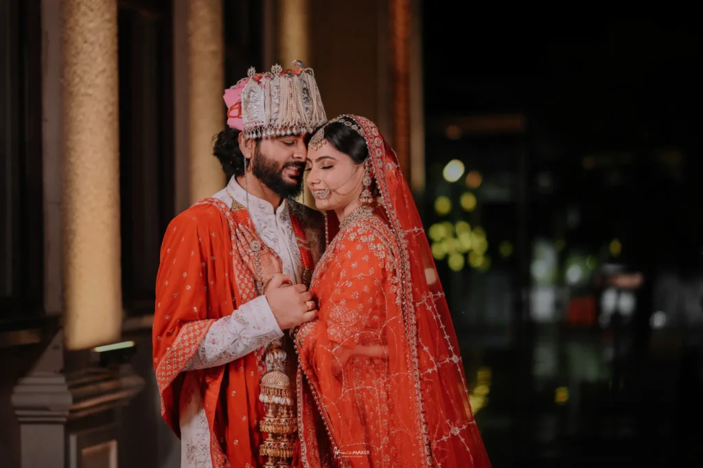 Chitvan Lovish Wedding Couple Portrait