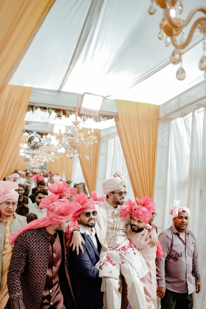 Alok Groom Wedding Procession