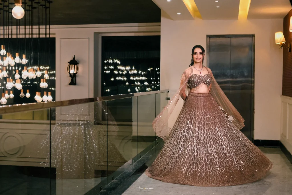 Chitvan Bridal Twirling Portrait
