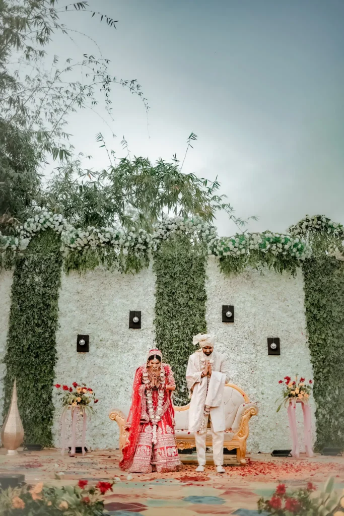Aarti Alok Wedding Ritual Moment