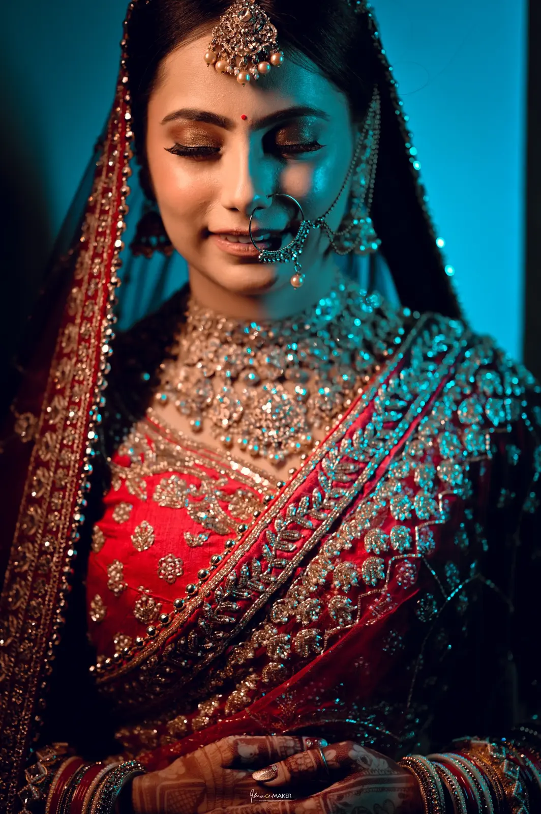 Bride Cinematic Wedding Portrait