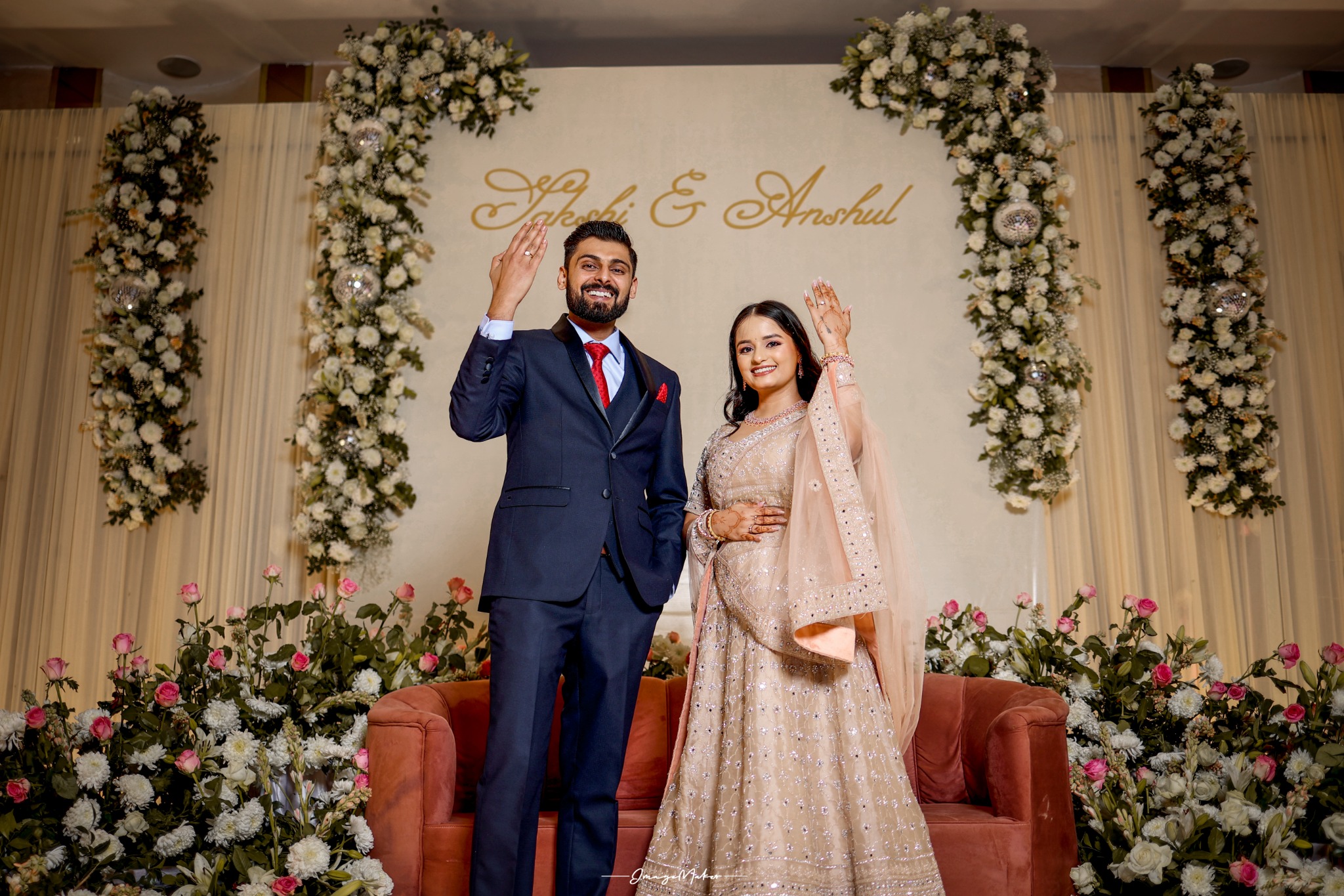Engagement Couple Stage Portrait